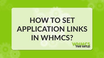 How to do application linking in WHMCS - WHMCS FreeSetup