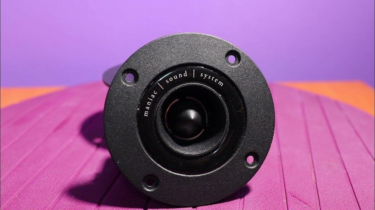 Dome Tweeter MNC (Maniac Sound System) bobina1,5” RMS100W • 8 Ohm