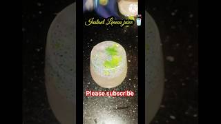 body  cooling instant lemon juice is ready #pleasesubscribe  &amp; support my channel
