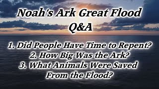 Video: Noahs Ark Great Flood. What Animals Were Saved? - HolyLandSite