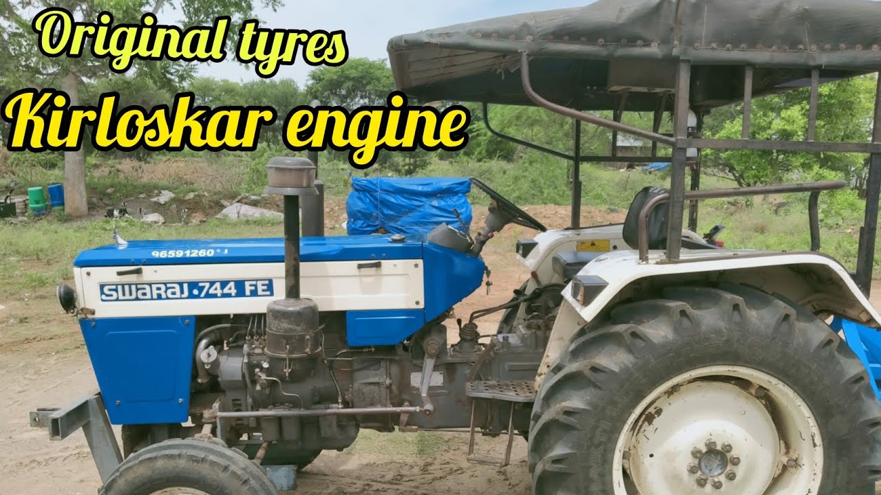 மிக குறைந்த விலை swaraj 744 kirloskar engine tractor sales in Tamil Nadu used second hand trac