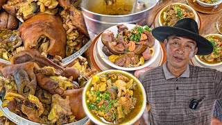 Can You Eat 2 Free Bowls Only 7 People Can 3 Quintals Of Kikil Are Sold Out Lontong Kikil Pak 