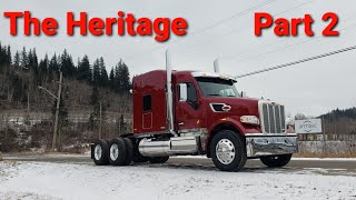 Peterbilt 567 Heritage PART 2! the INSIDE, class and elegance in a big rig.