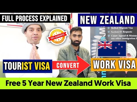 New Zealand WORK PERMIT COMPLETE PROCESS |HOW TO CONVERT TOURIST VISA INTO WORK VISA IN NEW ZEALAND