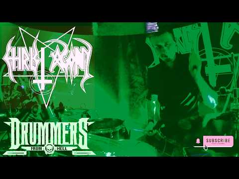 CHRIST AGONY-Mephistospell. Dmitry Kim. Live at @CzarneRewiry 2026 (Drum Cam)