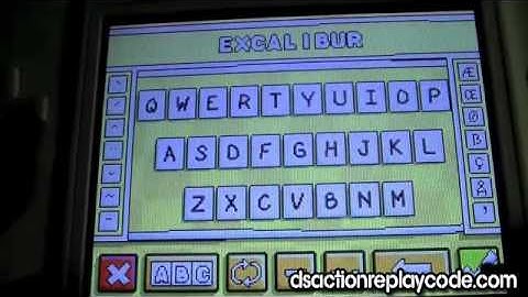 How to Use Action Replay DSI