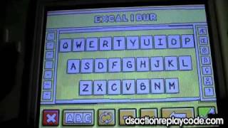 How to Use Action Replay DSI