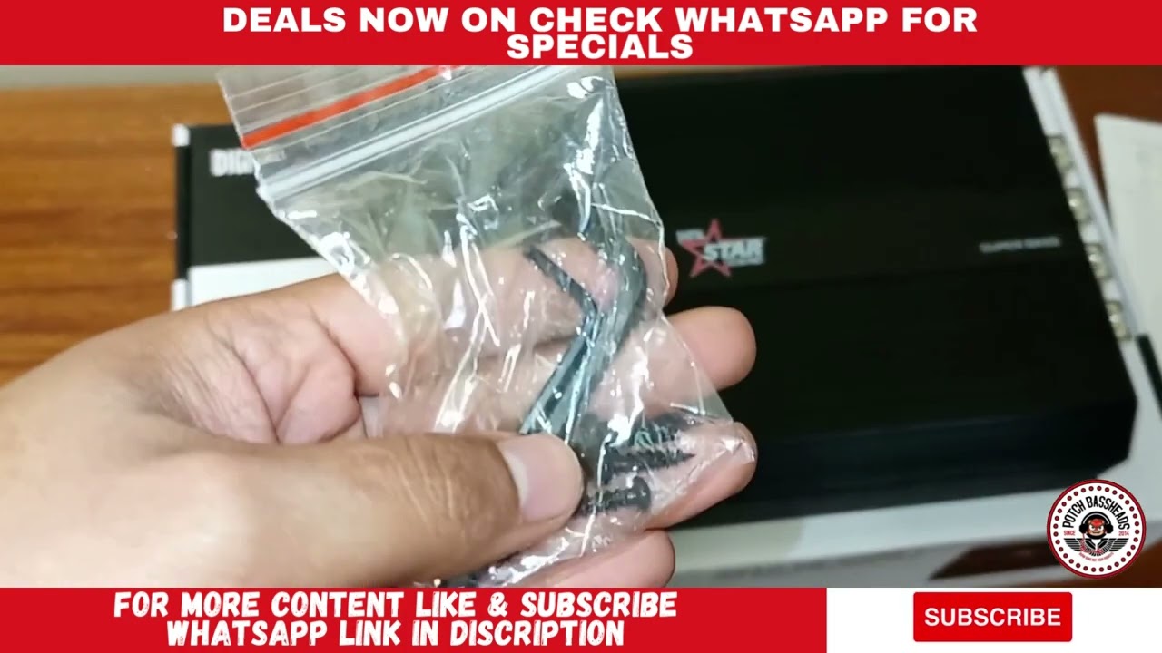 Starsound Superbass 8000.1 Unboxing and review