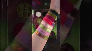 Aurora Chasing (@elliestarr_makeup x @terra_moonscosmetics) Palette Swatches!