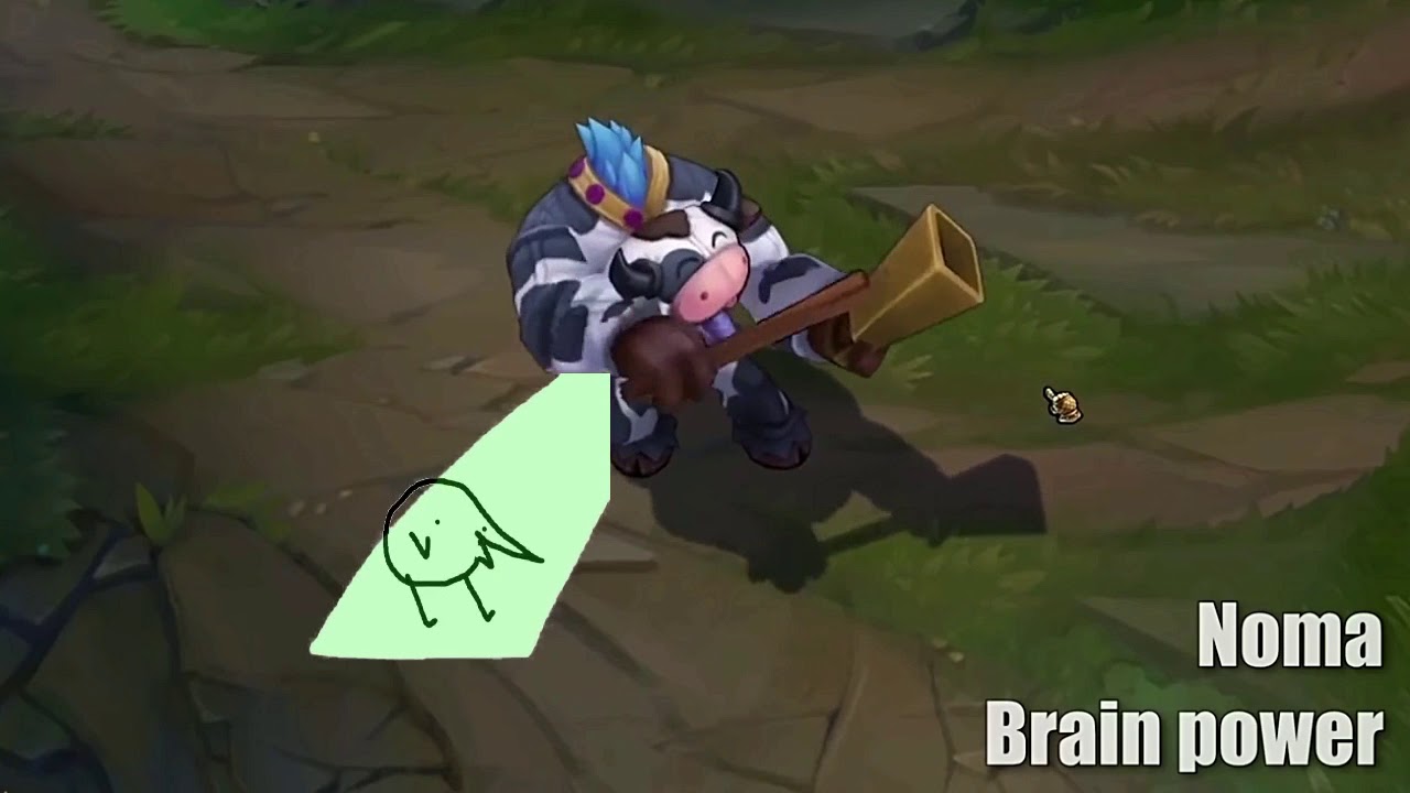 Alistar cowbell || Noma Brain Power