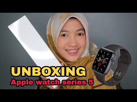 UNBOXING Apple Watch Series 5 40 mm - Indonesia