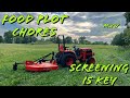 Fall Food Plot Chores  |  Planting Screening