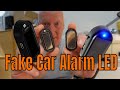 Fake car alarm solar led from aliexpress  amazon wish temu