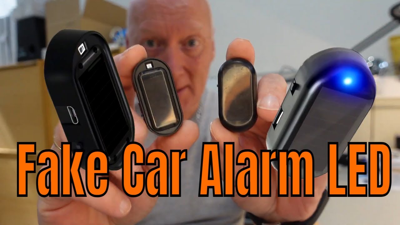 Fake car alarm solar led from Aliexpress  Wish 