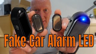 Fake Car Alarm Solar Led From Aliexpress Amazon Wish Temu
