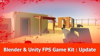 Blender & Unity FPS Game Kit : Gamedev Update