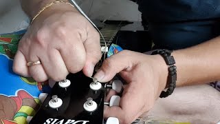 Paano Magpalit Ng Strings Ng Gitara | How To Change an Acoustic Guitar String | Step By Step