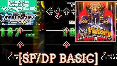 【DDR GP(WORLD)】 Steps for Victory [SP/DP BASIC] 譜面確認 Play
