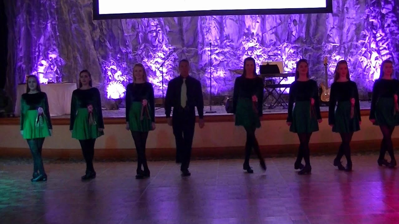 Murphy Irish Dancers grand finale at Cleveland Mayo Ball - YouTube