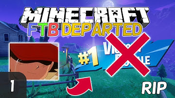 MINECRAFT GAMERS GO *EPIC* STYLE?!? | FTB Departed Ep.1