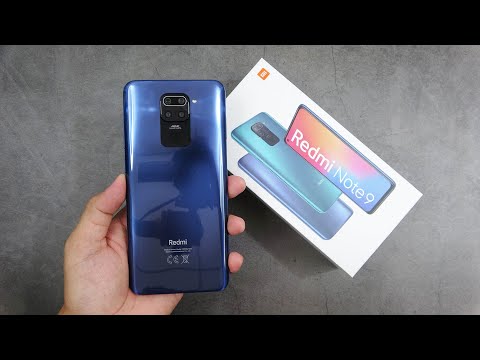 Xiaomi Redmi Note 9 Midnight Grey unboxing, camera test