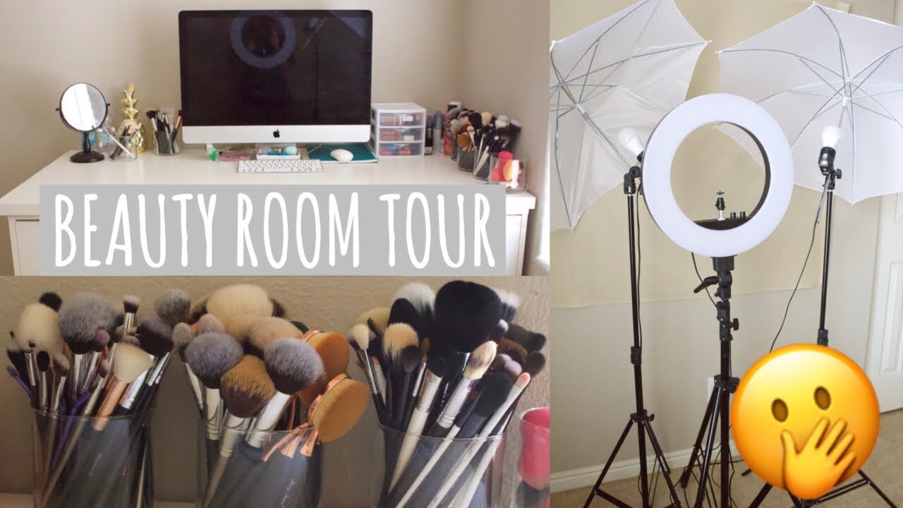 Beauty Room Tour | Makeup Organization | @rvbeautyy_