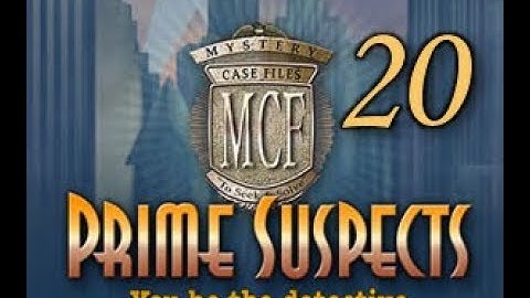 MCF Prime Suspects 20: Vincent Gavone