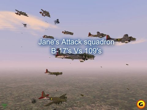 Jane's Attack squadron B17's Vs 109's