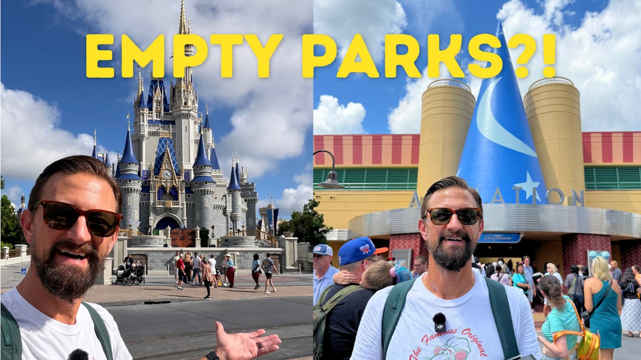 Disney's Magic Kingdom Daytime Crowds On A Party Night & Hollywood Studios Construction Update!