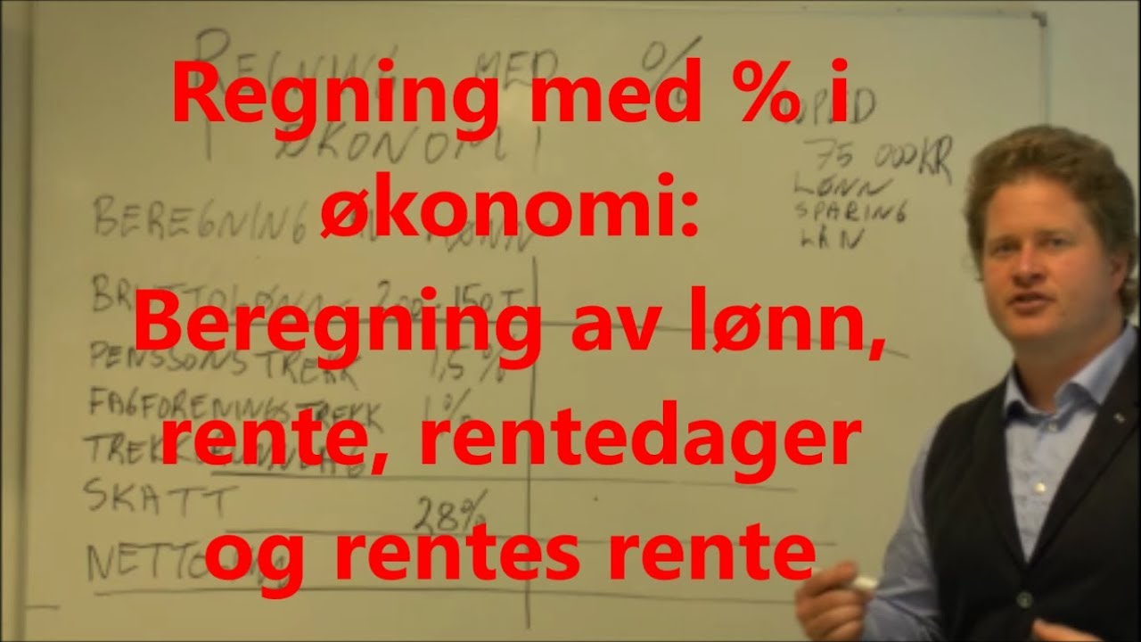 prosenter i økonomi