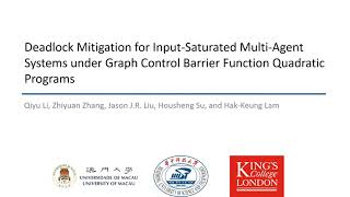 Deadlock Mitigation for Input-Saturated Multi-Agent Systems under GCBF-QPs