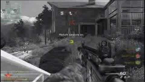 Modern Warfare 2 -- 9 Kills 1 rocket