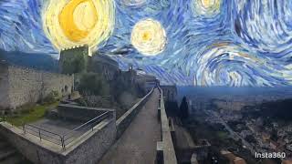 Castello Malaspina Notte stellata Van Gogh