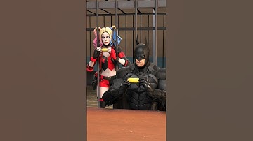 Harley Quinn vs Batman #dc #animation #funny