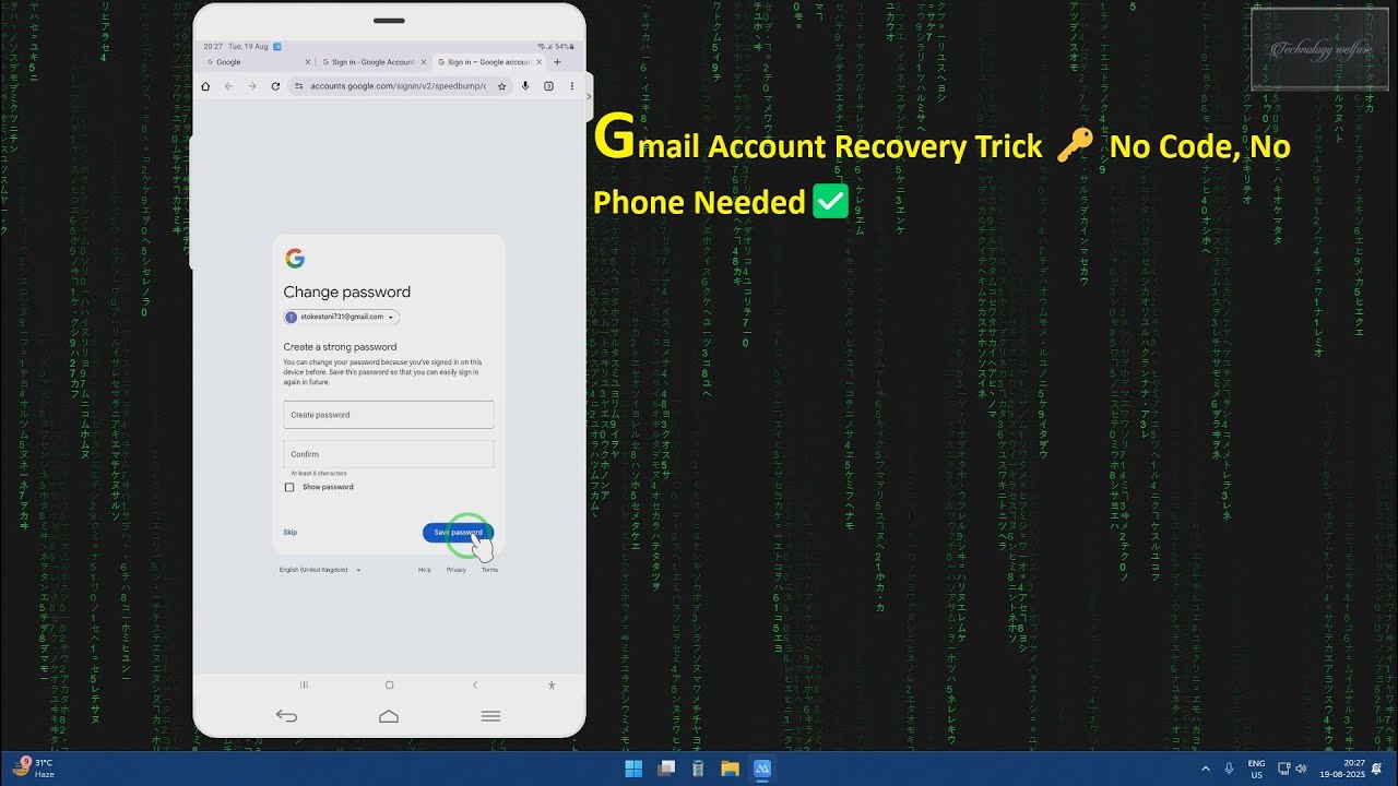 🔑 How to Recover Gmail Account Without Verification Code, Password u0026 Phone Number | 2025 Guide✅