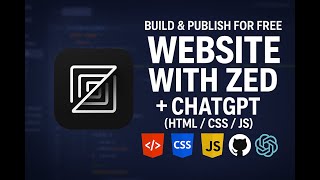 Build a Free Website & Host It on GitHub (Beginner Friendly) #github #htmlcode  #zed