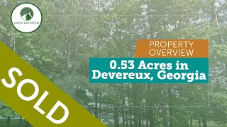 Lake Sinclair Property For Sale - 0.53 Acres in Hancock County, Georgia - (RECENTLY SOLD!)