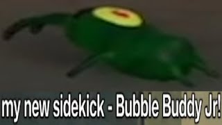 Bubble Buddy died and gets replaced by Bubble Buddy Jr. (AI Sponge Rehydrated Clip)