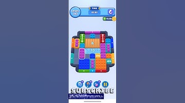 Color Block Jam : Level 343 Solution | Step-by-Step Guide| #games #gaming #funny #gameplay #puzzle