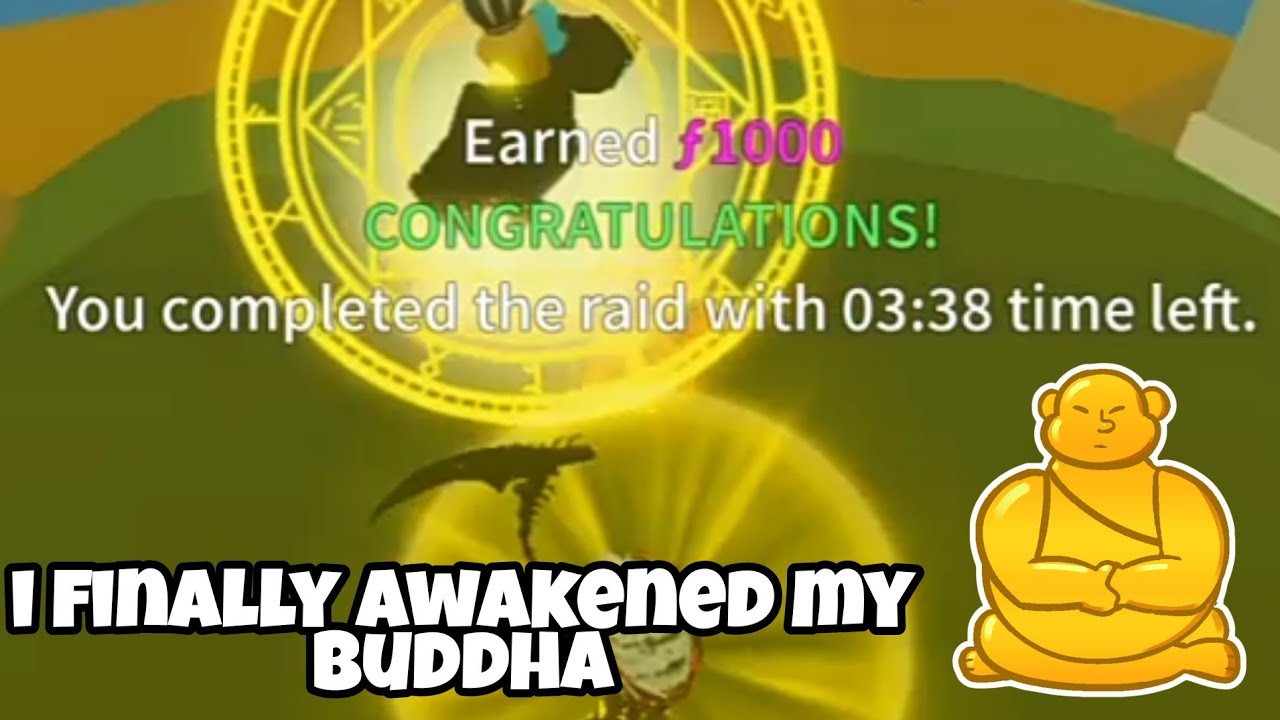 I Finally AWAKENED My BUDDHA Fruit in Blox Fruits || ROBLOX || - YouTube
