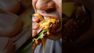 🧀🥪 Insanely Cheesy Sandwich Stretch! ASMR 🤤 #Shorts