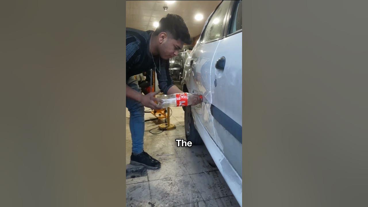 Car dent fix trick 😨