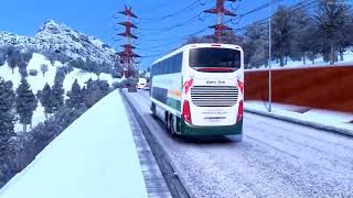 Police Bus Robot - Winter Season Update screenshot 3