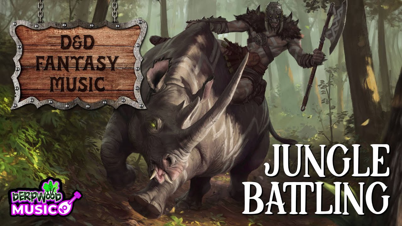 Jungle Battling Music (No Copyright) D&D RPG Fantasy Music YouTube