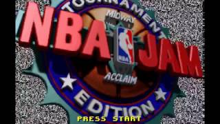 NBA Jam 2K17 - SNES - Updated Roster Hack of NBA Jam Tournament Edition -  Spurs vs Mavs - User video