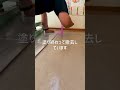 床養生剥がし【漆喰DIY】