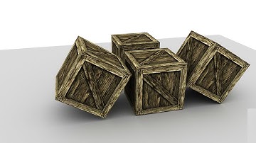 How to model a wooden crate/Box with UV maping in Maya 2022 tutorial
