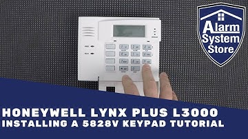 Honeywell 5828V Wireless Keypad Tutorial for Lynx Plus L3000 - Tips for your install
