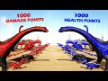 Damage VS Health, BUT 1000 Level-Ups on both sides! | ARK