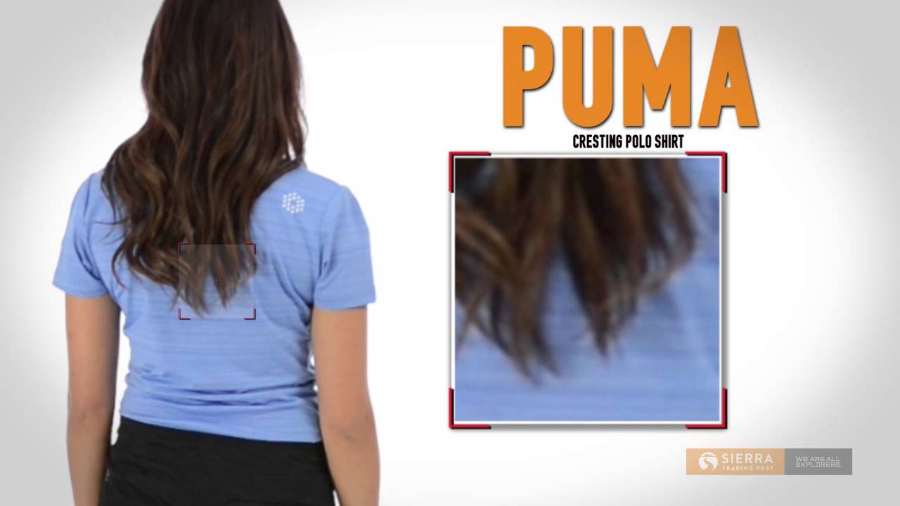 Puma Cresting Polo Shirt - UPF 30+, Short Sleeve (For Women)